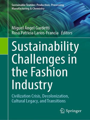cover image of Sustainability Challenges in the Fashion Industry
